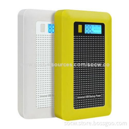 Mobile Phone Chargers, LCD Screen, LED Flashlight, Dual USB, High Quality